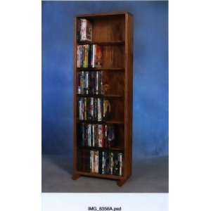 The Wood Shed 615-18 Dvd Storage Cabinet Dark - All