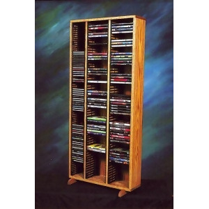 The Wood Shed 313-4 Cd Dvd Storage Cabinet Clear - All