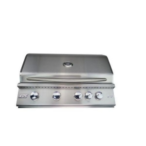 Rcs Gas Grills 32 Premier Grill with Blue Led and Rear Burner Lp - All