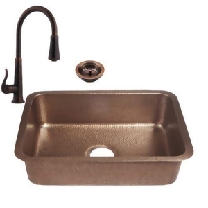 Rcs Gas Grills Rsnk4 Undermount Sink and Pull-Down Faucet in Copper - All