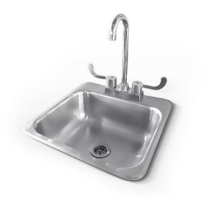 Rcs Gas Grills Rsnk1 Sink and Faucet in Stainless Steel - All