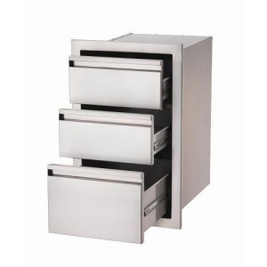 Built-in 3 Drawer Compartment By Crown Verity - All