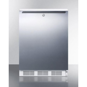 Medical 24 Wide Counter Height Refrigerator-Freezer Stainless S. Ct66lbisshh - All
