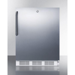 Medical Stainless Nsf Compliant Built-in Ada Counter-Height Fridge Ff7lcssada - All
