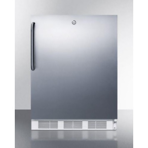 Medical Stainless Nsf Compliant Built-in Ada Counter-Height Fridge Ff7lcssada - All