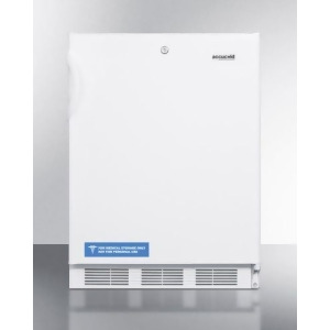 Medical 24 Wide Ada Counter Height Refrigerator-Freezer Ct66lbiada - All