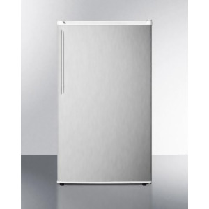 Summit Compact Auto-Defrost Ada Refrigerator-Freezer Stainless S. Ff412essshvada - All