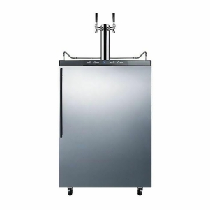 Summit Built-in Residential Beer Dispenser Stainless Sbc635mbisshvtwin - All