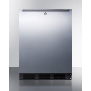 Medical Stainless Nsf Compliant Built-in Ada Counter-Height Fridge Ff7lblsshhada - All