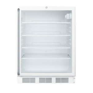 Medical Commercial Counter-Height 24 Ada All-Refrigerator Glass Door Scr600lshada - All