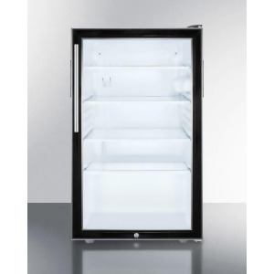 Summit Built-in Under-Counter 20 All-Refrigerator Scr500blbi7hv - All