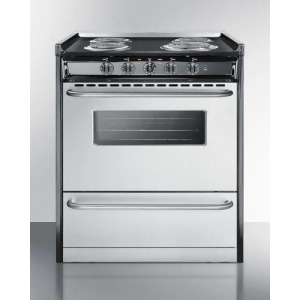 Summit 30 Electric Pro Style Range in Stainless S. Tem210brwy - All
