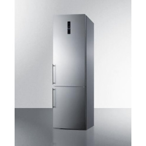 Built-in European counter depth bottom freezer refrigerator platinum cabinet icemaker a... - All