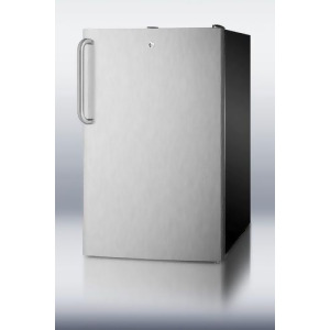 Medical Built-in Under-Counter Manual Defrost Freezer Stainless Fs408blbisstb - All