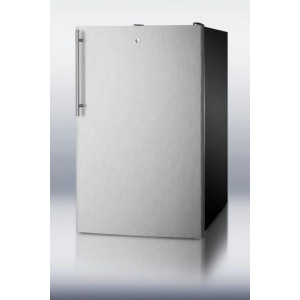 Medical Built-in Under-Counter Manual Defrost Ada Freezer Stainless Fs408blbisshvada - All