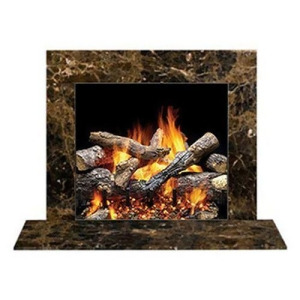 Outdoor Lifestyles Set 1 Marron Brown Marble Hearth Stone- Single Pack - All