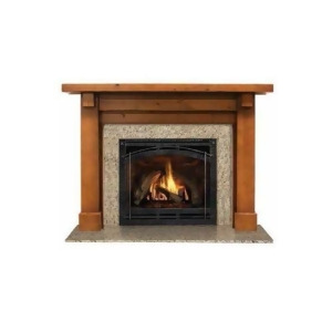 Outdoor Lifestyles Battlefield Flush Mantel in Unfinished Maple 75 - All