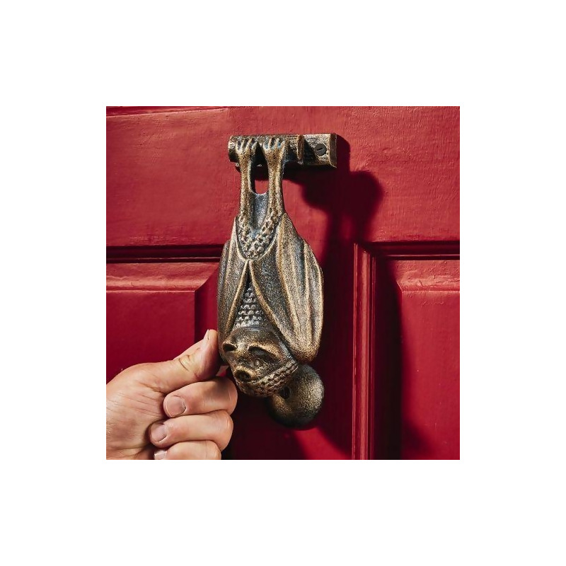 Design Toscano SP2855 Vampire Bat Cast Iron Door Knocker