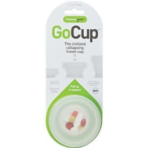 UPC 910371592670 product image for Humangear 340460 Ultra-Compact GoCup With Lid Small 4 Oz Clear BPA-free - All | upcitemdb.com