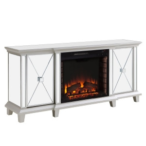 Southern Enterprises Toppington Media Console Fireplace