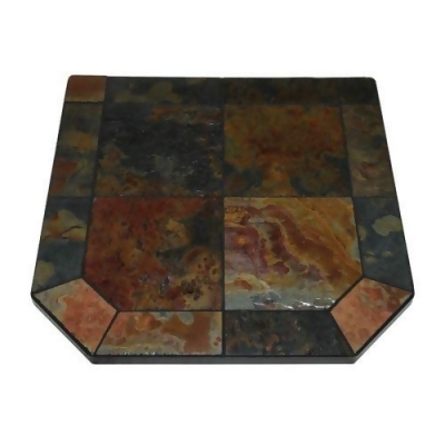 Asian Slate Stove Board, Double Cut, 48 x 48