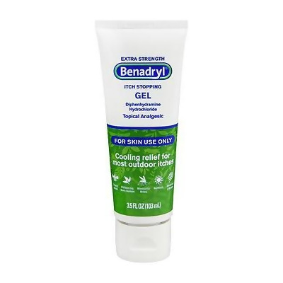Benadryl Itch Stopping Gel, Extra Strength - 3.5 oz 