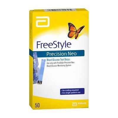 FreeStyle Precision Neo Blood Glucose Test Strips - 50 ct 