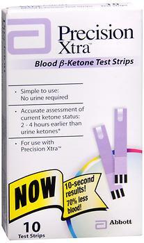 Precision Xtra Blood Ketone Test Strips