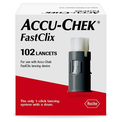 Accu-Chek FastClix Lancets - 102 ct 