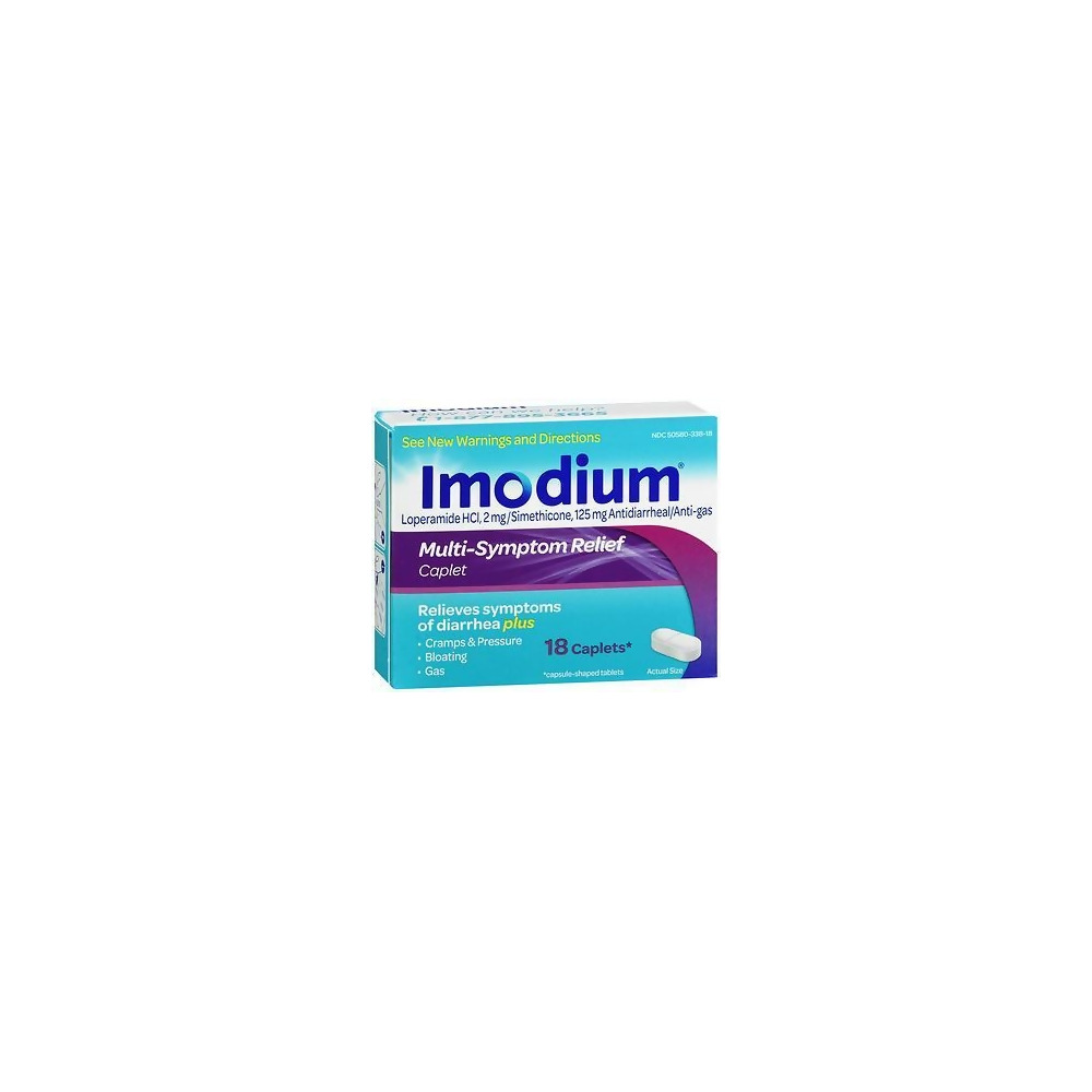 Imodium Multi-Symptom Relief Caplets - 18 Caplets