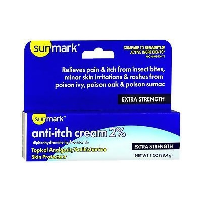 Sunmark Anti-Itch Cream 2% - 1 oz 