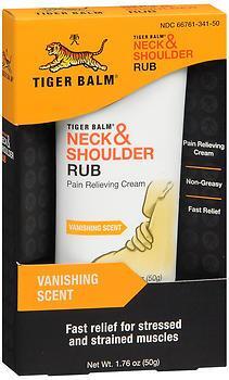 Tiger Balm Neck & Shoulder Rub Pain Relieving Cream - 1.76 oz 