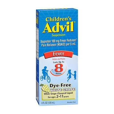 Advil Children's Suspension Fever White Grape - 4 oz 