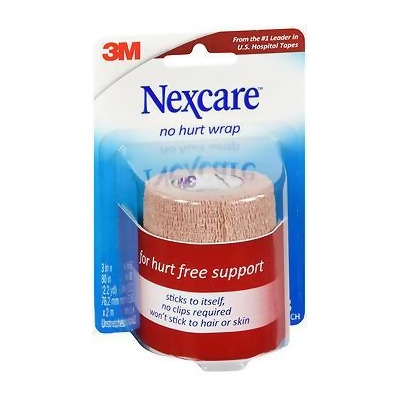 Nexcare No Hurt Wrap 3 in x 80 in - 1 Each 