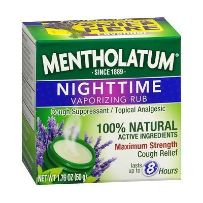 Mentholatum Nighttime Vaporizing Rub - 1.76 oz 