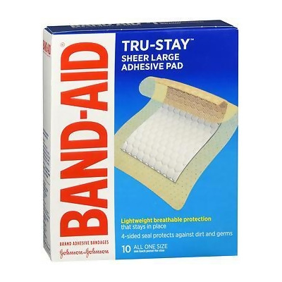 Band-Aid Adhesive Pads All One Size - 2 7/8
