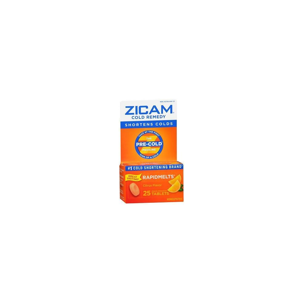 Zicam Cold Remedy RapidMelts Citrus Flavor - 25 ct