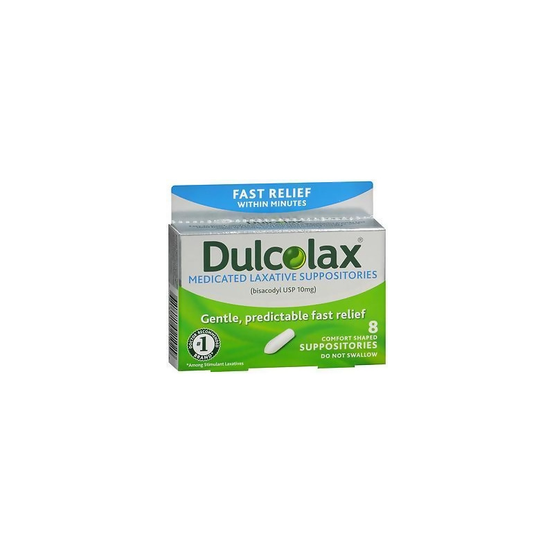 Dulcolax 50001300 Medicated Laxative Suppositories - 28 Count for sale  online