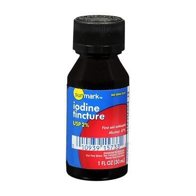 Sunmark Iodine Tincture USP 2% - 1 oz 