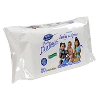 Premier Value Baby Wipes Refill Unscented - 80ct 