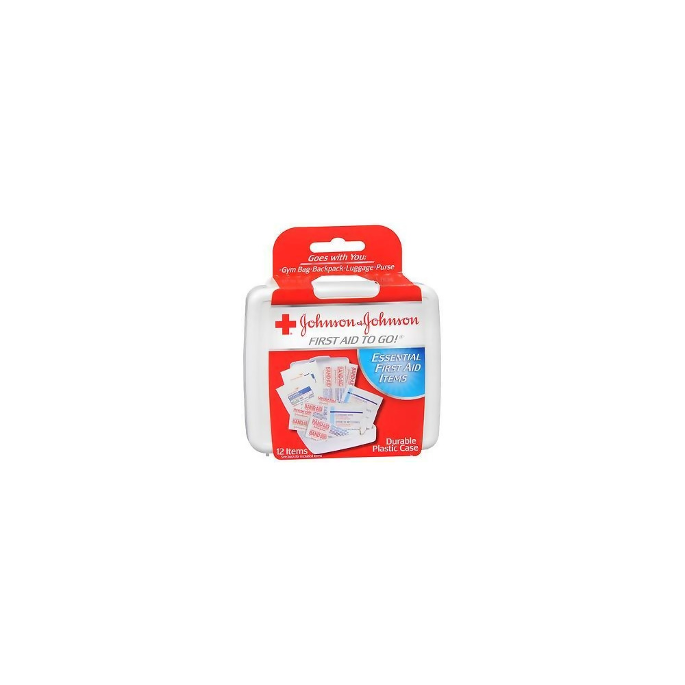 Johnson & Johnson Red Cross First Aid To Go Kit