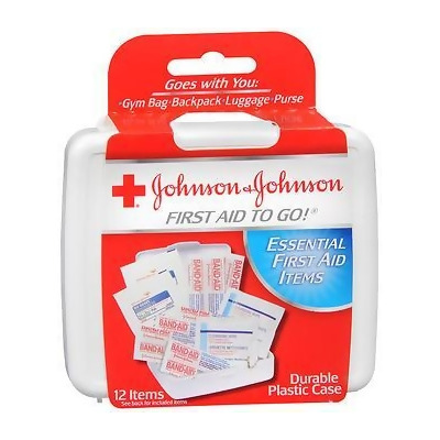 Johnson & Johnson Red Cross First Aid To Go Kit 
