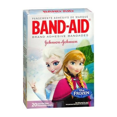 Band-Aid Adhesive Bandages Disney Frozen Assorted Sizes - 20 ct 