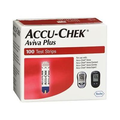 Accu-Chek Aviva Plus Test Strips -100 ct 