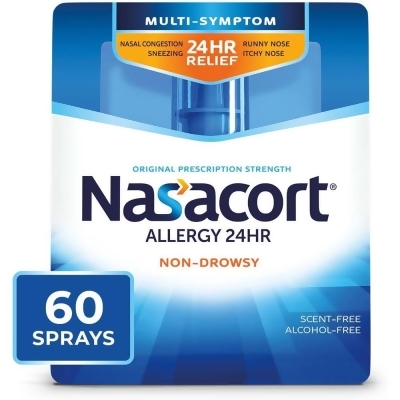 Nasacort Allergy 24 Hr Multi-Symptom Nasal Allergy Spray - 60 Sprays 