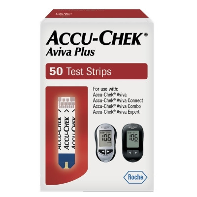 Accu-Chek Aviva Plus Test Strips - 50 ct 