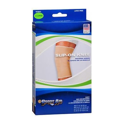 Sport Aid Slip-On Knee Wrap XL Beige - 1 ea. 
