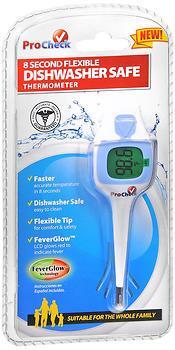 Pro Check 8 Second Flexible Dishwasher Safe Thermometer - 1 ea. 