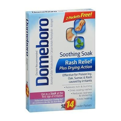 Domeboro Astringent Solution Powder Packets - 12 packets 