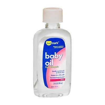 Sunmark Baby Oil - 3 oz 